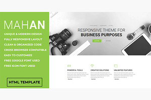 MAHAN - Agency Corporate Template