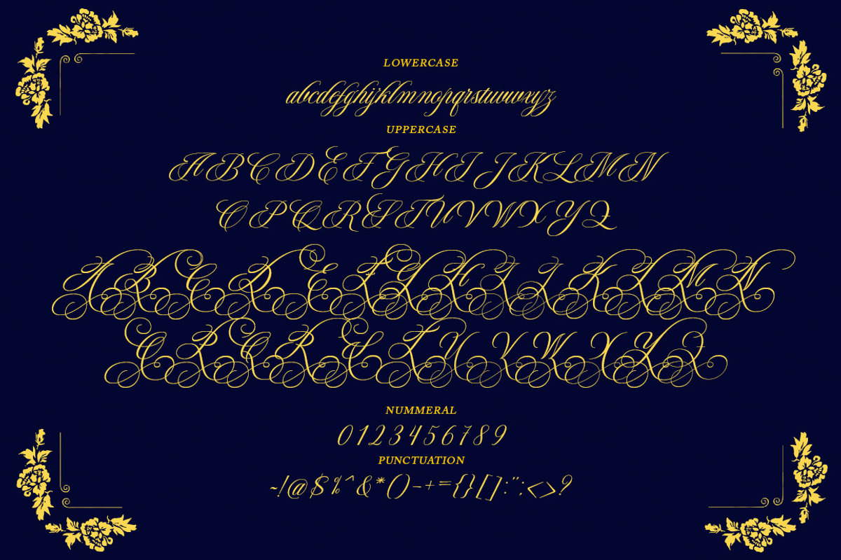 Chardonnay Script, a Script Font by Has_rizal (Photo 8 of 11)