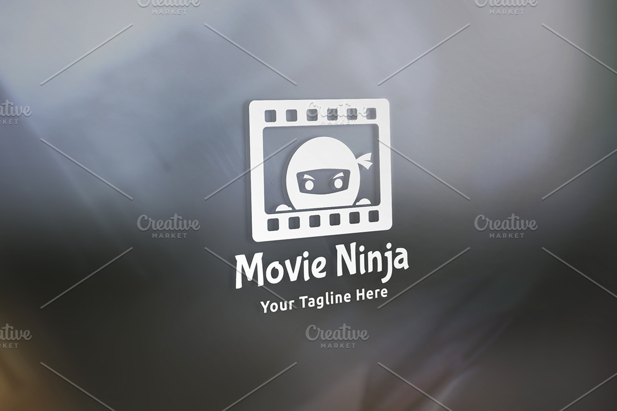 Movies Ninja Logo, a Branding & Logo Template by Martin-Jamez (Photo 2 of 3)