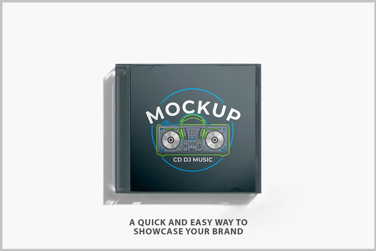 Cd Jewel Case Album Cover Mockup PSD, a Product Mockup by Bruno's Shop (Photo 2 of 4)