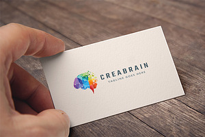 Creative Brain Logo