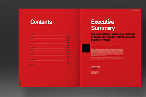 Swiss Style Brochure Template 02