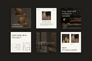 Interior Design Instagram Templates, a Social Media Template by Instprofi | Studio Estimo (Thumbnail 4 of 8)