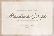 Mardena - Casual Handwritten Script, a Script Font by Sarid Ezra (Thumbnail 1 of 12)