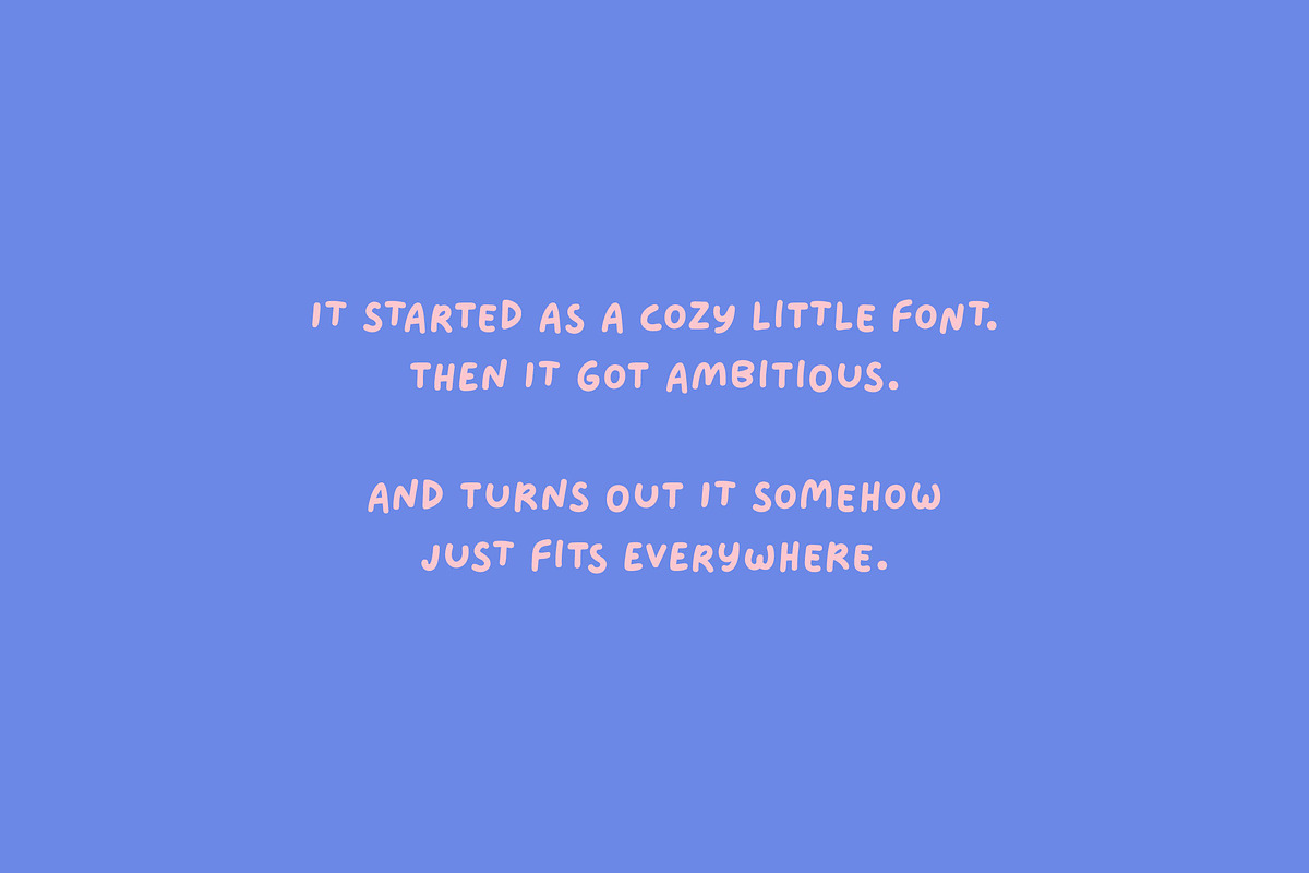 Blanket Burrito — Handwritten Font, a Handwritten Font by Font Buyers Anonymous (Photo 11 of 21)