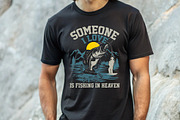 Someone I Love Is Fishing T-shirt, an Illustration by Crafts Bundle (Thumbnail 5 of 5)