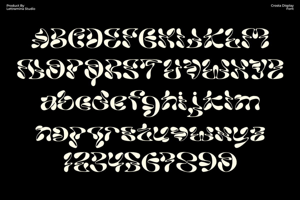 Crosta - Display Typeface, a Blackletter Font by Lettramina Studio (Photo 9 of 10)