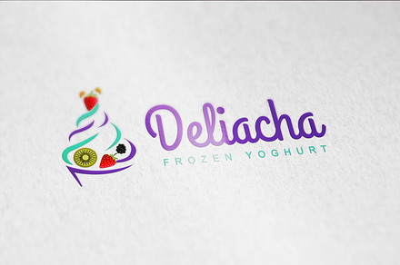 Yoghurt Logo Template