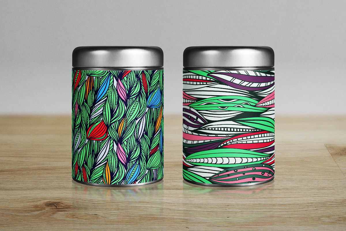 Colored fantasy. 10 vector pattern, a Pattern Graphic by olly87 (Photo 3 of 3)
