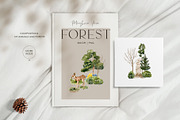 FOREST - Watercolor Collection, an Animal Illustration by PatrushevaYana (Thumbnail 4 of 8)