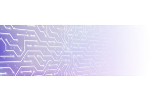 High tech circuit pattern on blue, a Technology Illustration by art PVP - market