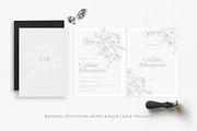 Modern Sketch Floral Wedding Suite, an Invitation Template by Azka Creative (Thumbnail 7 of 8)