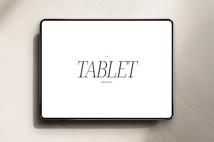 Ipad Tablet Mockup