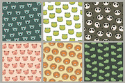 Funny Animal faces illustrations set, an Animal Illustration by GooseFrol (Thumbnail 4 of 9)