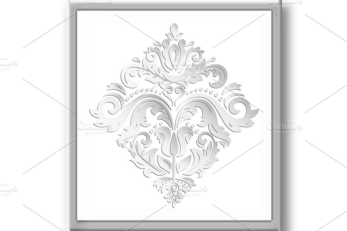 Floral Vector Abstract Pattern, a Pattern Graphic by FineArtStudio (Photo 3 of 3)