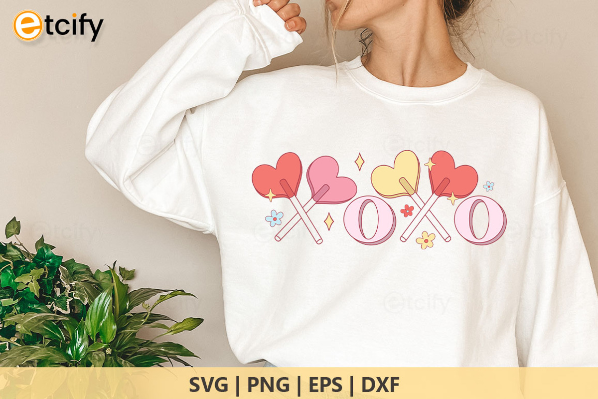 Retro Valentines Day Quotes SVG Bund, a Pattern Graphic by Etcify (Photo 2 of 5)