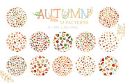 Autumn Woodland Seamless Patterns, a Pattern Graphic by MaljukArt (Thumbnail 4 of 14)