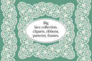 Laces. Big collection.