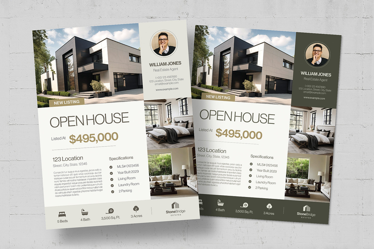 Real Estate Property Listing Sheet, a Flyer Template by BrandPacks (Photo 5 of 5)
