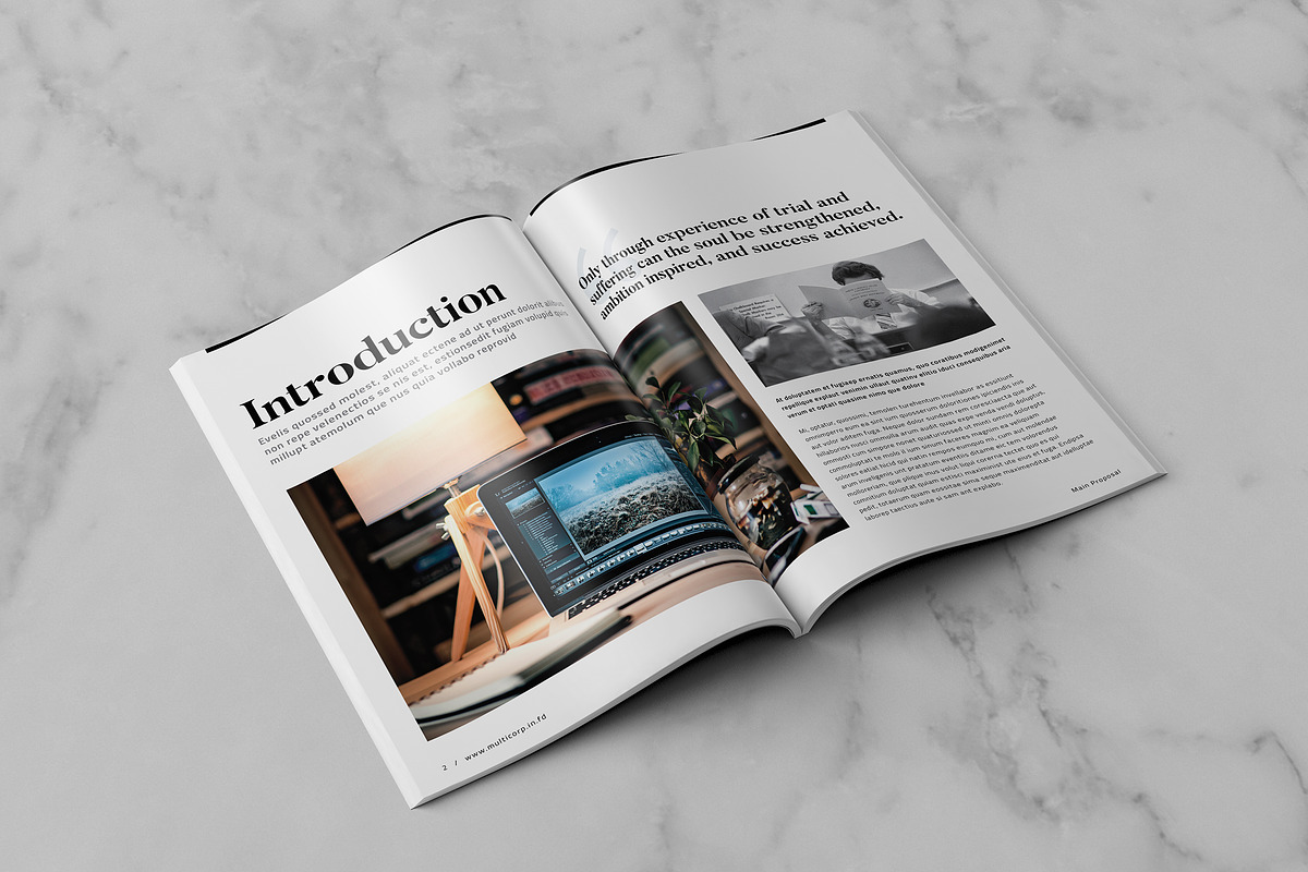 Creative Proposal, a Brochure Template by Kovalski (Photo 3 of 11)