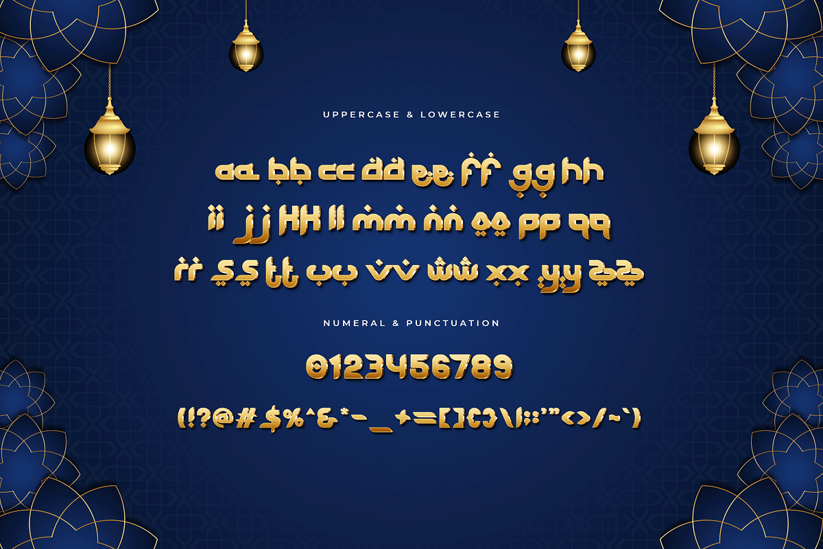 Barakallah - A Modern Arabic Font, a Handwritten Font by overlaytemplates (Photo 4 of 5)