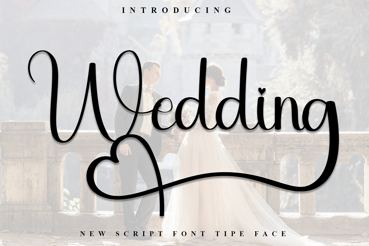 Wedding, a Handwritten Font by InermediaSTUDIO (Photo 1 of 8)