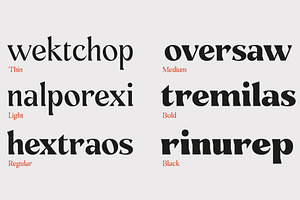 Kenza Font Family