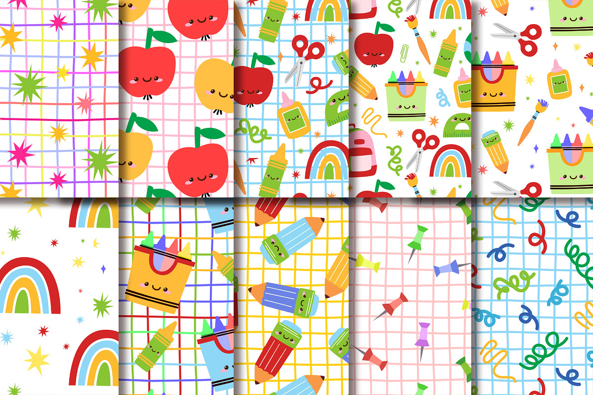 Back to School Pattern, a Pattern Graphic by the_myro (Photo 5 of 10)