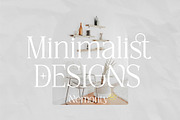 Nemonty - Minimalist Font, a Serif Font by Salamahtype (Thumbnail 4 of 9)