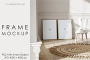 Nursery Frame Mockup PSD JPG, a Poster Template by VNmockup (Thumbnail 2 of 5)
