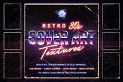 Retro 80s Cover Art Textures, a Texture Graphic by Spoon Graphics (Thumbnail 1 of 7)