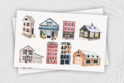 Christmas Watercolor Mega Bundle, a Decorative Illustration by Karma (Thumbnail 5 of 28)