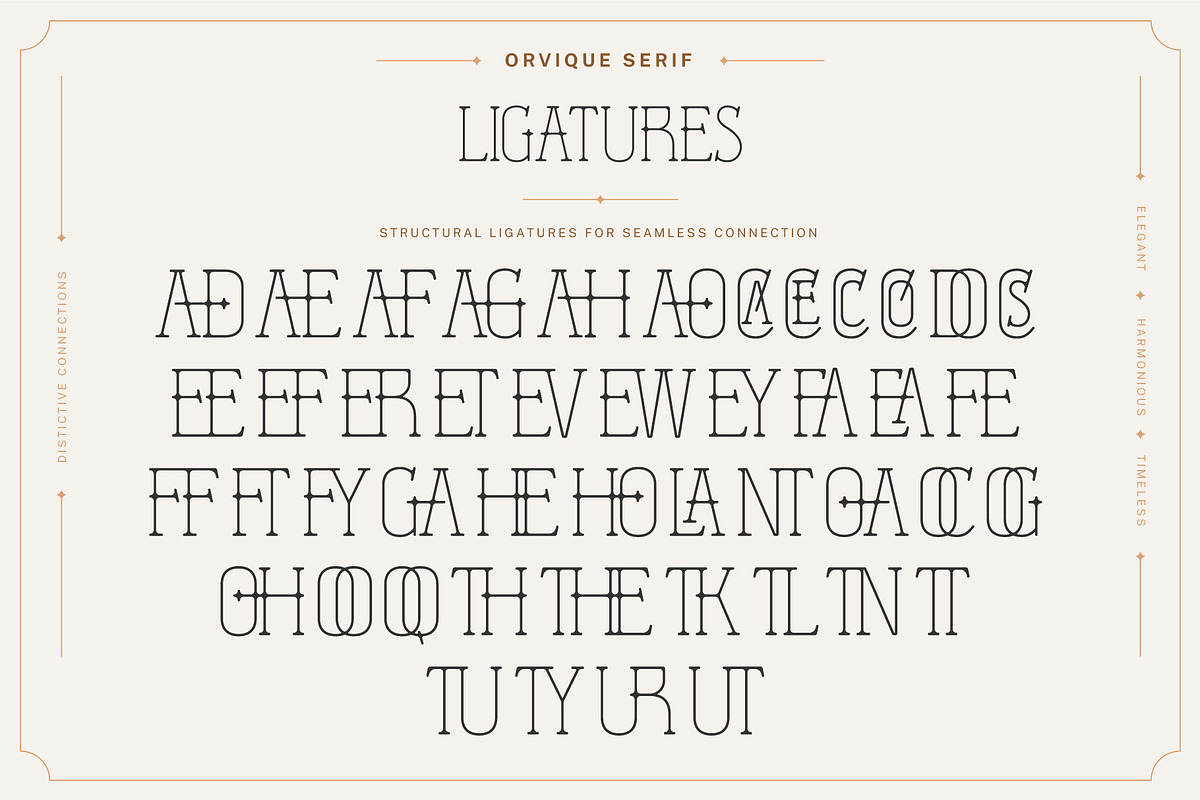 Orvique Serif – Elegant Luxury Font, a Serif Font by Hakara Type (Photo 6 of 10)