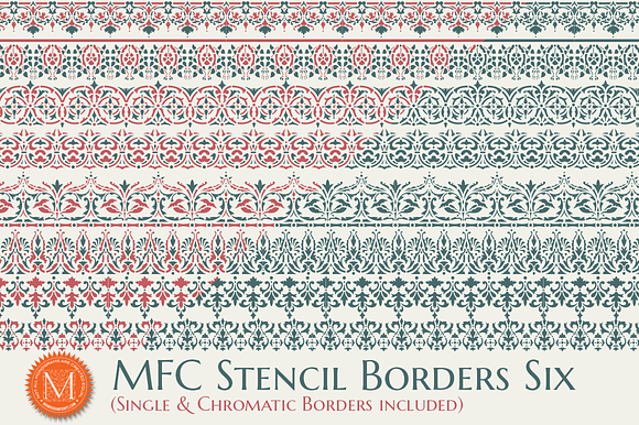 MFC Stencil Borders Six preview 8