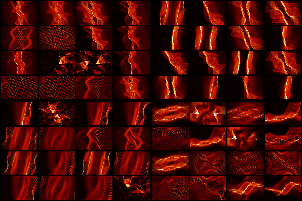 Abstract Plexus SciFi Backgrounds, a Background Graphic by RDShop (Photo 7 of 10)