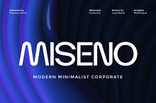 Miseno - Corporate Sans Serif Font