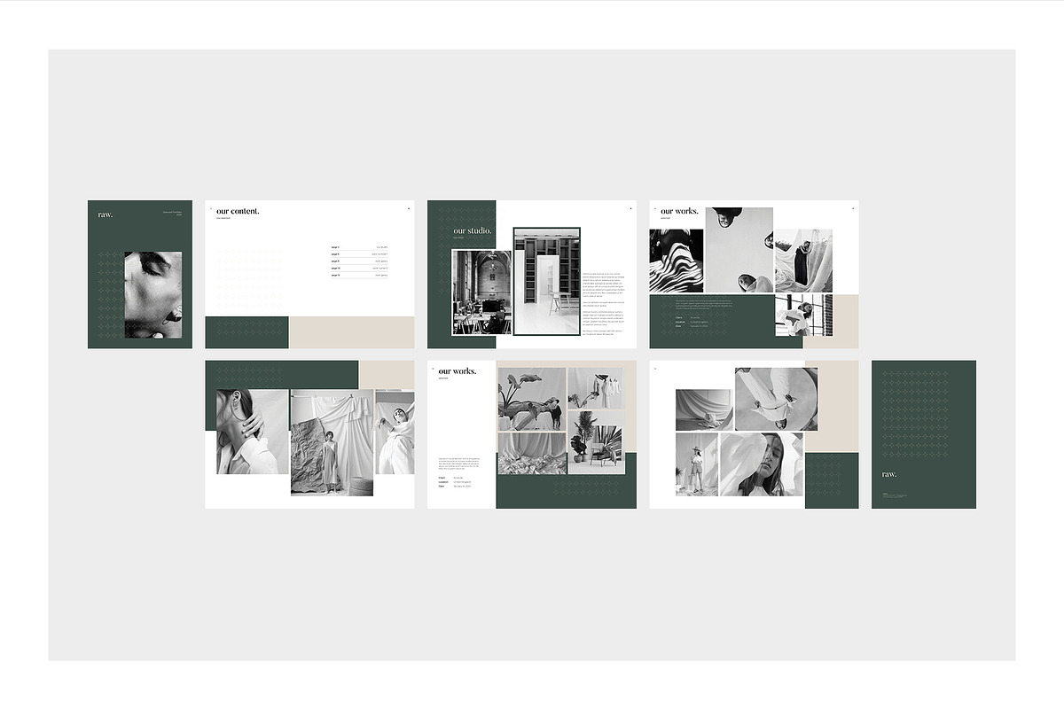 Raw Portfolio, a Brochure Template by Loc Tropis (Photo 7 of 7)