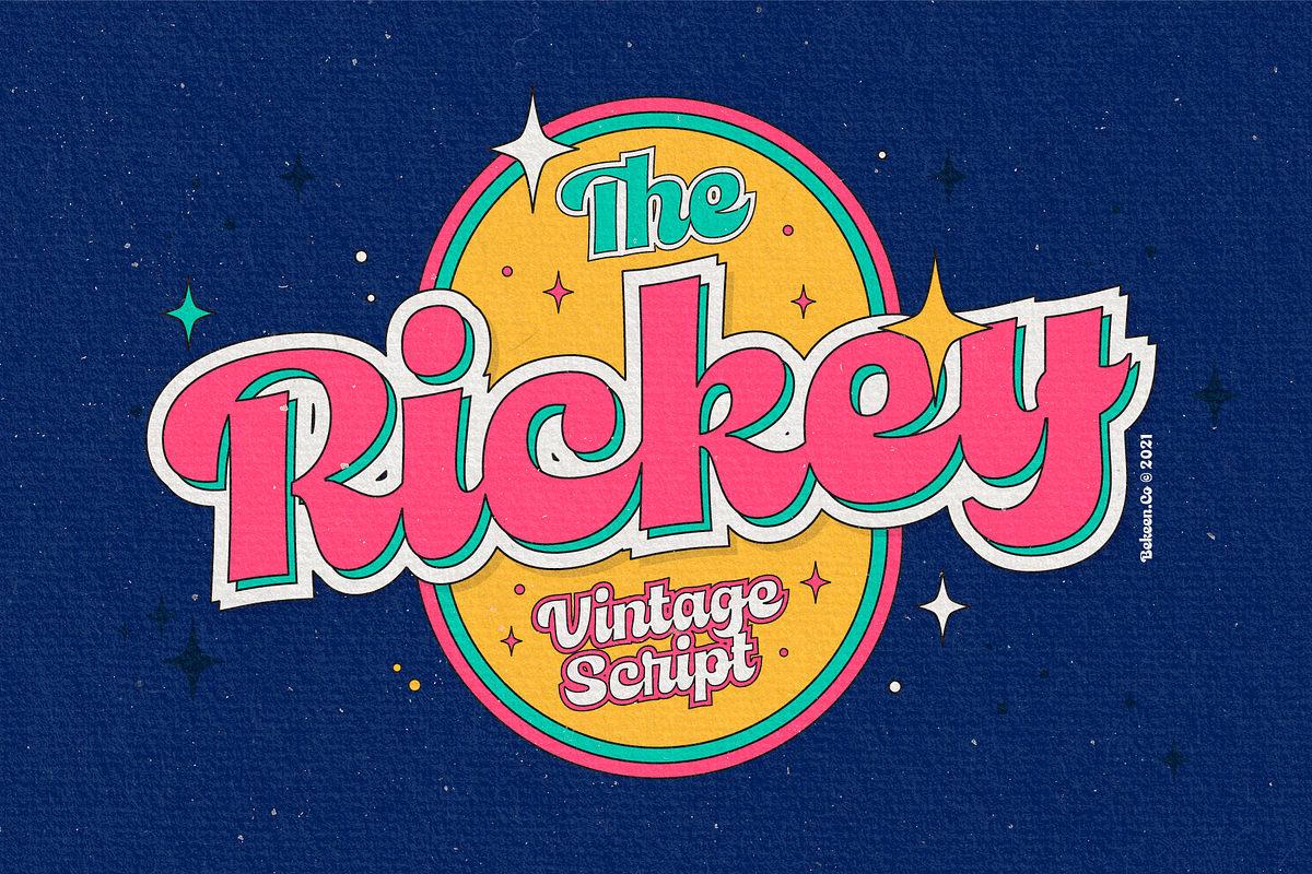 Vintage Script Font, a Script Font by Bekeen.co (Photo 1 of 10)