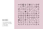PROODLE Procreate Doodle Stamps, a Brush Add-On by Delightful Design (Thumbnail 2 of 8)