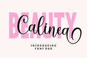 Beauty Calinea, a Font by Artkenza (Thumbnail 1 of 6)