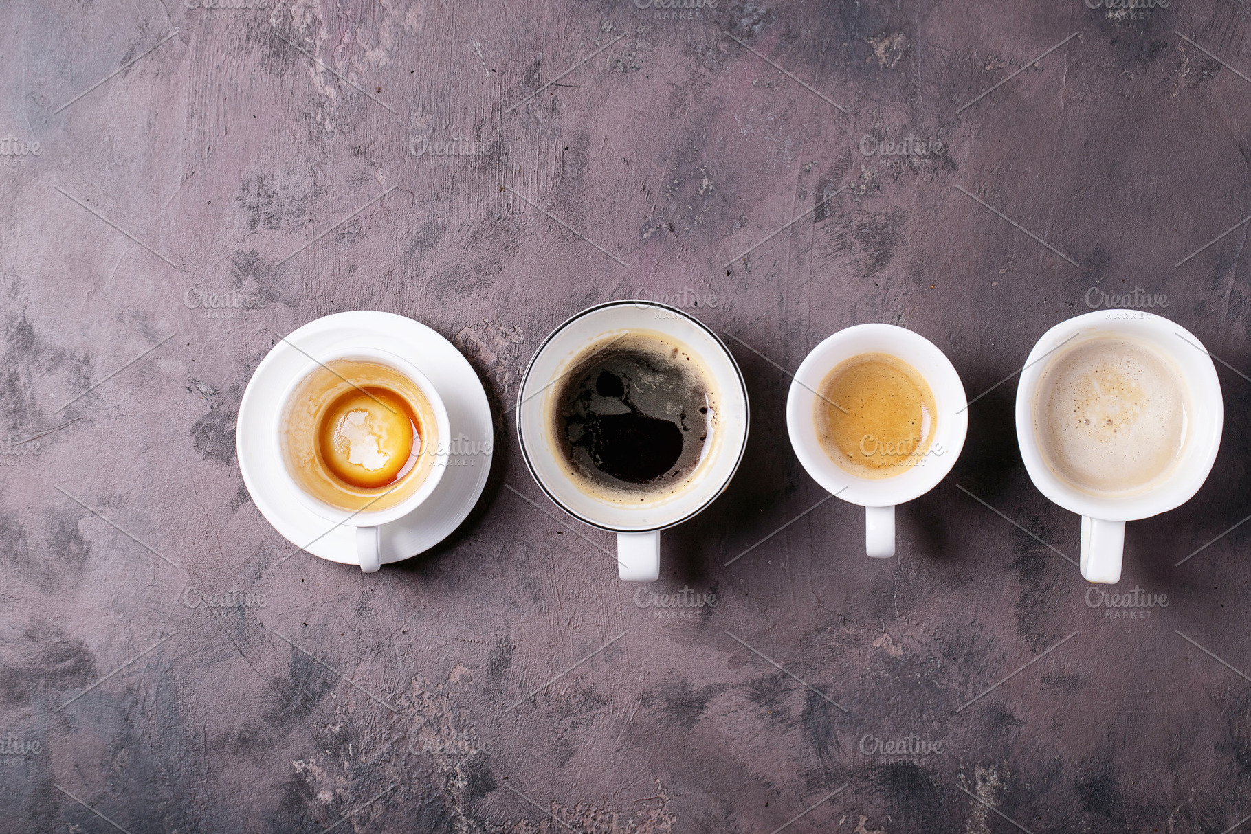Fresh coffee in cups containing arabian, black coffee, and roast, a Food & Drink Photo by RomanDebree