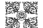 50 Elegant Floral Ornament Bundle, a Decorative Illustration by Amazin_art (Thumbnail 40 of 42)