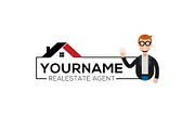 Realestate Agent Logo, a Branding & Logo Template by Maximum Designstudio (Thumbnail 1 of 2)