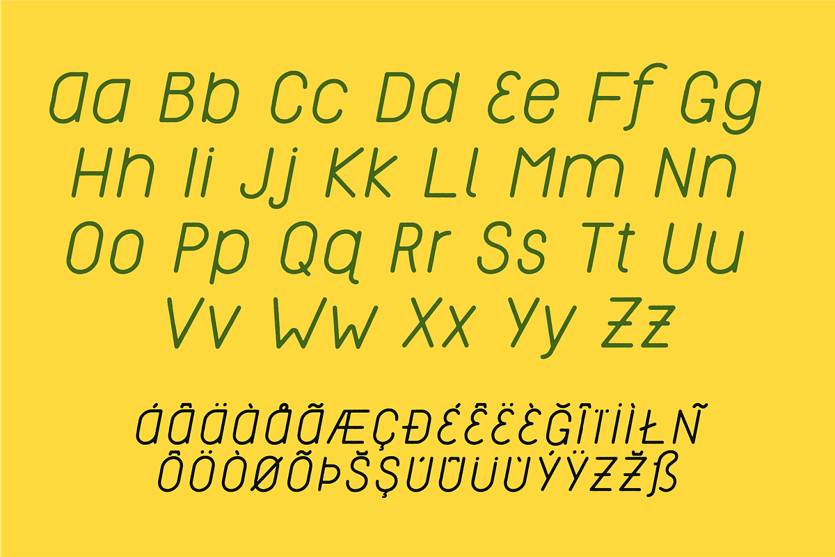 Reisebüro — Handcrafted Display Sans, a Sans Serif Font by Elyas Beria Studio (Photo 9 of 11)