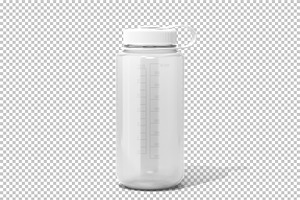 Wide Mouth Water Bottle Mockup Vol.1