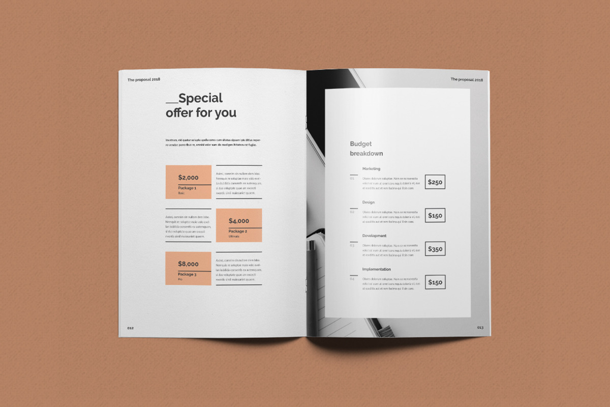 Proposal, a Brochure Template by ThemeDevisers (Photo 5 of 7)