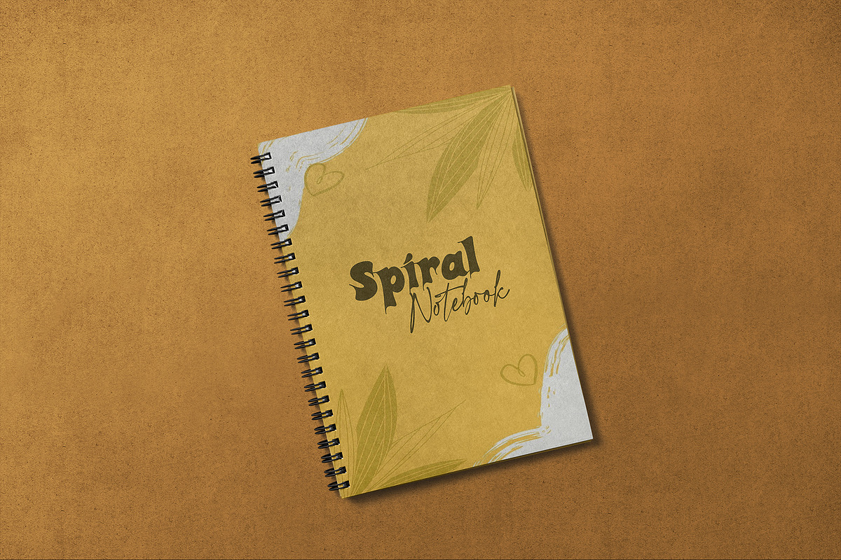 Spiral Notebook Mockup, a Books & Magazine Mockup by mockupbuys (Photo 10 of 10)