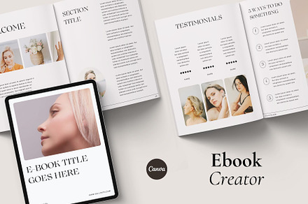 Ebook Canva Template | Demure