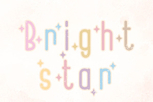 Bright Star - Handwritten