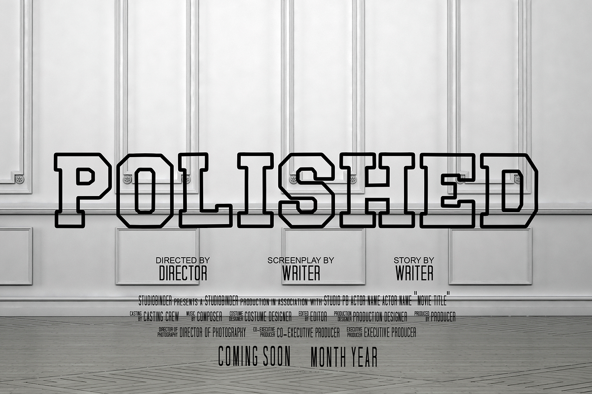 Scholar Block Outline, a Sans Serif Font by Dm Studio (Photo 8 of 10)